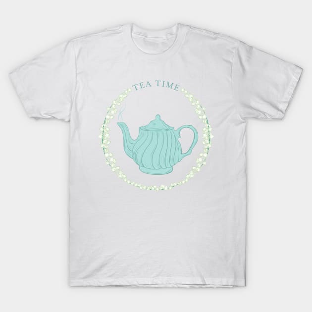 Tea Time T-Shirt by SWON Design